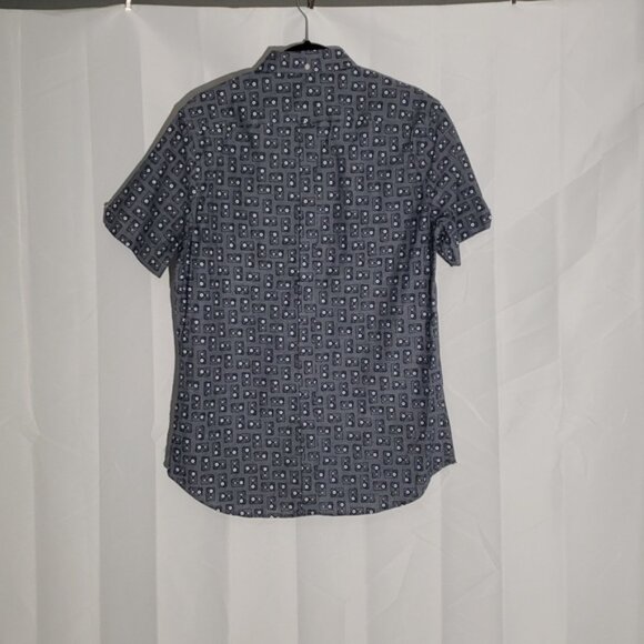 Ben Sherman Men's Cassette Tape Patterned Shirt Size Medium Cotton - Picture 6 of 11